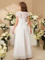 ⁦فستان انيق طويل مبطن اخضر⁩ - الصورة ⁦7⁩