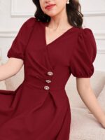 ⁦فستان بتصميم انيق وطويل⁩ - الصورة ⁦7⁩