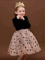 فستان الاميرات ذهبي