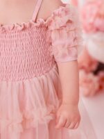 ⁦فستان حفلات طفلة بحمالات⁩ - الصورة ⁦6⁩