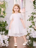 فستان أبيض للاميرات