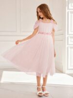 ⁦فستان وردي دزاين ورود⁩ - الصورة ⁦3⁩