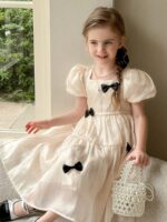 فستان كاجوال بيج للصغيرات