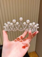 ⁦تاج رأس بناتي معدن⁩ - الصورة ⁦2⁩