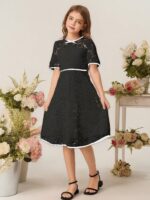 ⁦فستان إيليجانت بتطريز دانتيل⁩ - الصورة ⁦5⁩