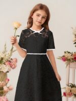 ⁦فستان إيليجانت بتطريز دانتيل⁩ - الصورة ⁦6⁩