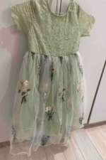 ⁦فستان صغيرات اخضر⁩ - الصورة ⁦6⁩