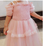 ⁦فستان حفلات طفلة بحمالات⁩ - الصورة ⁦3⁩