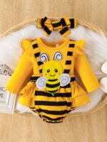 بدلة حديث الولادة تصميم النحلة