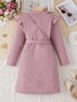 ⁦فستان كاجوال محبوك بأكمام طويلة⁩ - الصورة ⁦2⁩