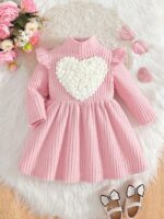 فستان اطفال ردن طويل