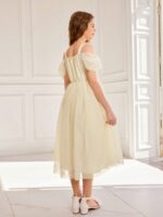 ⁦فستان اصفر دزاين ورود⁩ - الصورة ⁦2⁩