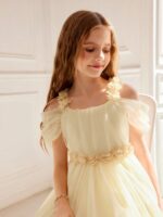 ⁦فستان اصفر دزاين ورود⁩ - الصورة ⁦7⁩