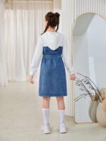 ⁦فستان جينس شتائي ردن⁩ - الصورة ⁦2⁩