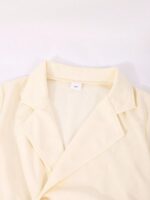 ⁦فستان بدزاين رسمي لون اوف وايت⁩ - الصورة ⁦7⁩