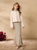 طقم شتائي طويل وانيق