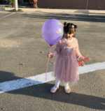 ⁦فستان يونيكورن شتائي وردي⁩ - الصورة ⁦7⁩