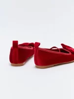 ⁦حذاء فلات احمر قديفة⁩ - الصورة ⁦3⁩