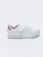 ⁦حذاء رياضي بناتي ابيض⁩ - الصورة ⁦3⁩