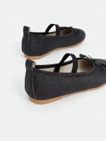 ⁦حذاء فلات اسود⁩ - الصورة ⁦5⁩