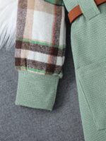 ⁦فستان كجول شتائي اخضر فاتح⁩ - الصورة ⁦3⁩