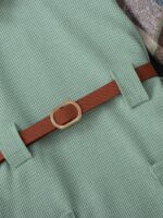 ⁦فستان كجول شتائي اخضر فاتح⁩ - الصورة ⁦7⁩