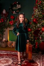 ⁦فستان قديفة اخضر⁩ - الصورة ⁦6⁩