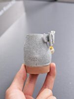 ⁦حذاء كعب فضي⁩ - الصورة ⁦3⁩