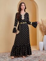 ⁦كلابية قرقيعان باللون اسود⁩ - الصورة ⁦4⁩