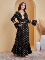 كلابية قرقيعان باللون اسود