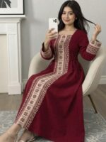 ⁦دراعة طويلة بتصميم انيق⁩ - الصورة ⁦4⁩