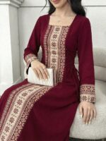 ⁦دراعة طويلة بتصميم انيق⁩ - الصورة ⁦6⁩