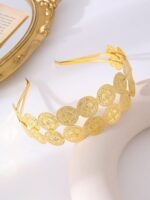 ⁦تطوق كركيعان ذهبي ليرات⁩ - الصورة ⁦2⁩