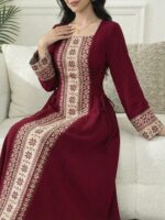 ⁦دراعة طويلة بتصميم انيق⁩ - الصورة ⁦3⁩