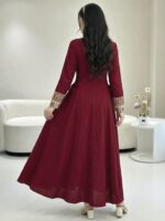 ⁦دراعة طويلة بتصميم انيق⁩ - الصورة ⁦2⁩